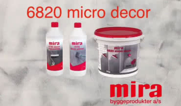 Barwna rustykalna masa dekoracyjna mira 6820 micro decor 