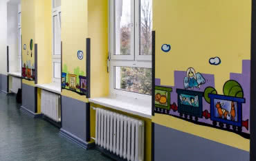 Bajkowa Piotrkowska w łódzkim szpitalu dzięki Śnieżce