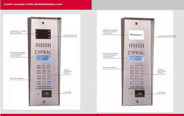 Najnowszy katalog produktów Cyfral 