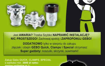 Keep Calm and Use Gebo - promocja marki Gebo